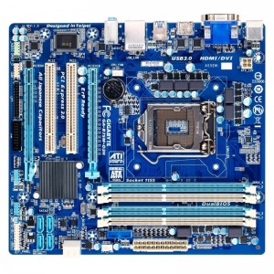 Placa de baza GA-B75M-D3H, 4*DDR3, PCIE 3.0, 6*SATA, VGA, HDMI, Socket LGA 1155